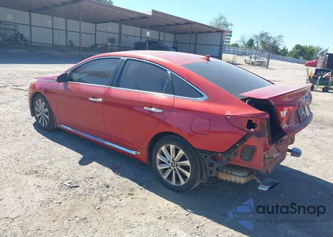 2017 Hyundai Sonata Sport from USA, damaged, VIN 5NPE34AF9HH577020